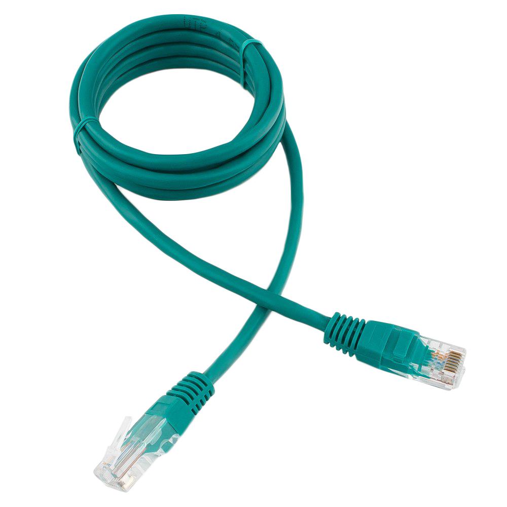 Патч-корд UTP Cablexpert PP12-1.5M/G кат.5e, 1.5м, зелёный 1124735