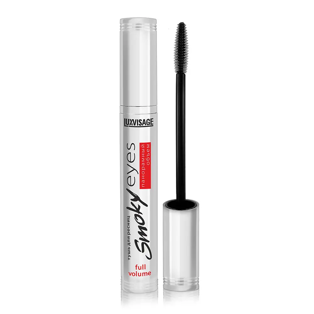 LUXVISAGE Тушь для ресниц Smoky Eyes панорамный объем 7г 4811329022934