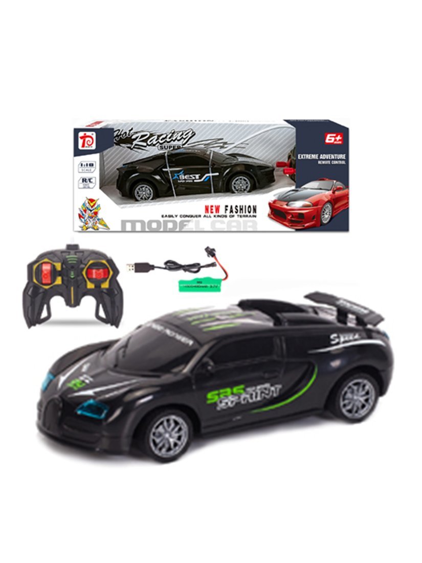 Гоночная машина радиоуправляемая, 4 канала, аккумулятор, USB шнур Наша Игрушка DY1688-4A