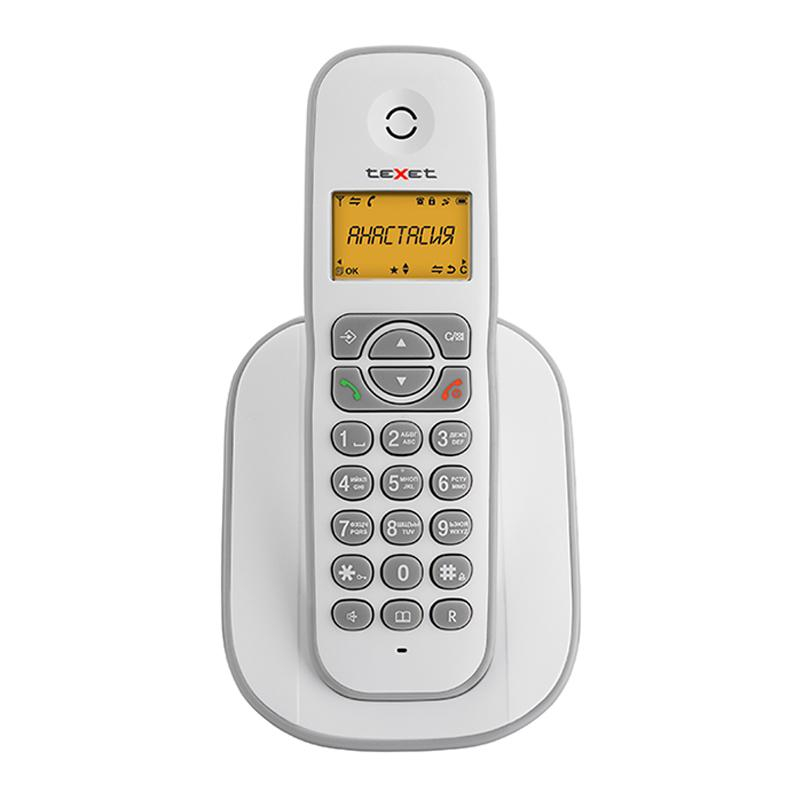 Радиотелефон teXet TX-D4505A белый-серый 1010080 124492