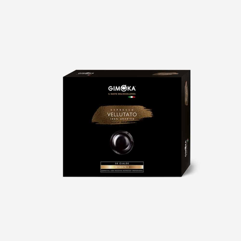 Кофе в/капс. Gimoka Nespresso Professional Vellutato жар.мол. 50шт/уп 1456169