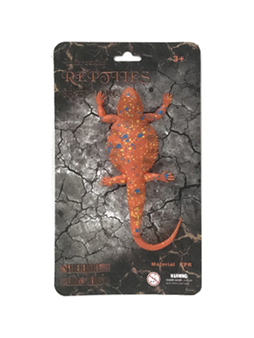 Ящерица, игрушка натуралистичная на картонном листе Наша Игрушка 8111-3