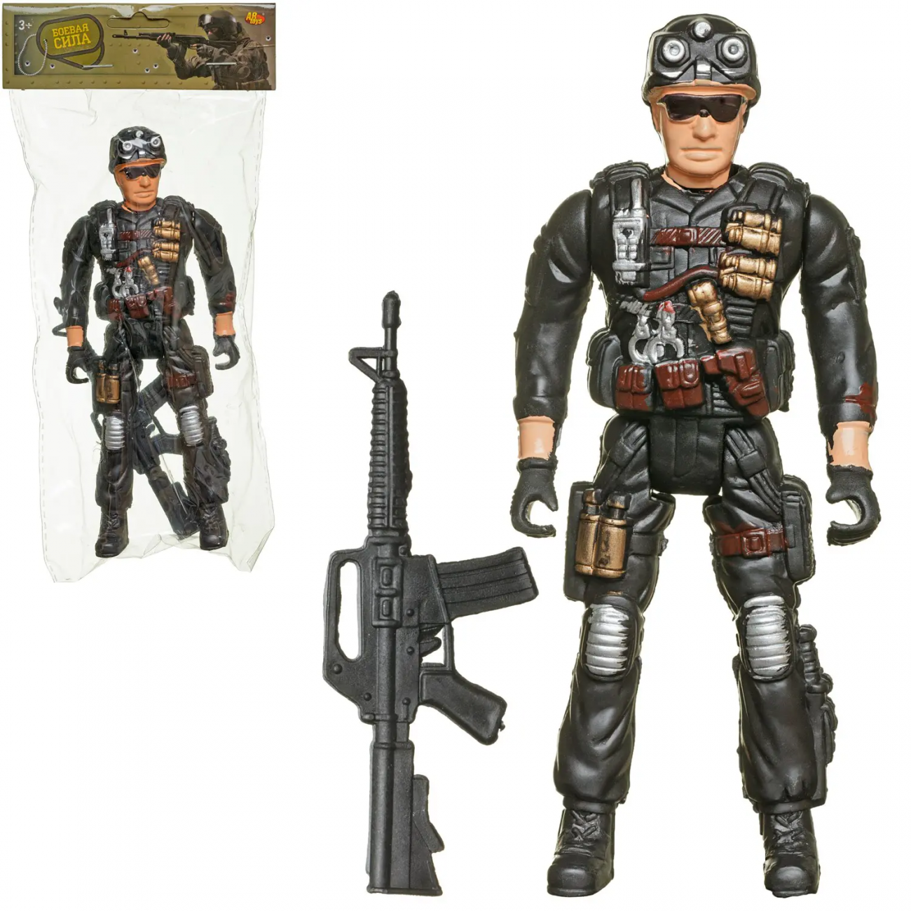 Фигурка солдата ABtoys Боевая сила 22см модель 1 PT-01446/модель1