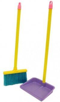 Игровой набор" Золушка №5" (совок и щётка) Совтехстром У808