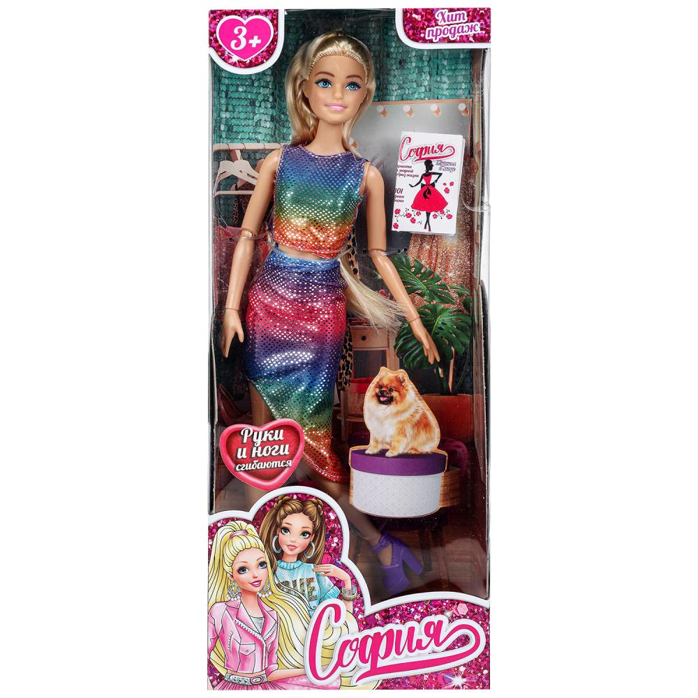 Кукла для девочки, 29 см. София, шарнирная Карапуз 66001BOX-C31-S-BB (24)