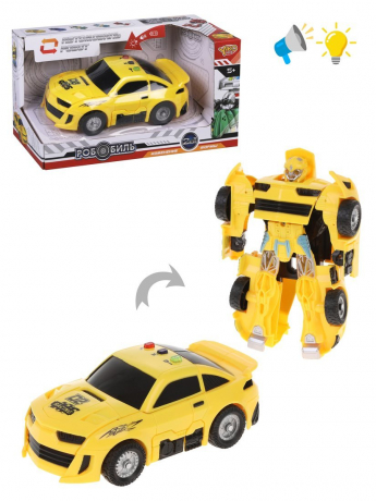 Машина-робот эл., свет/звук Наша Игрушка M1343-1