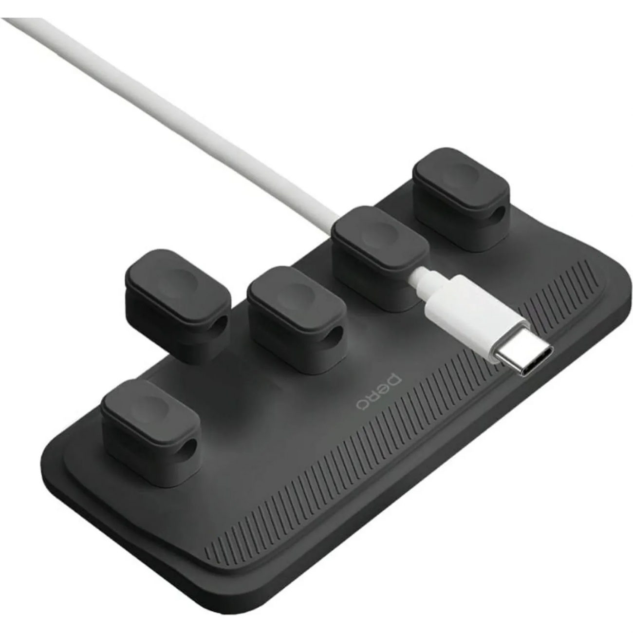 Органайзер магнитный д/кабелей PERO DM02 ULTIMATE черный 2398749 4673759570993