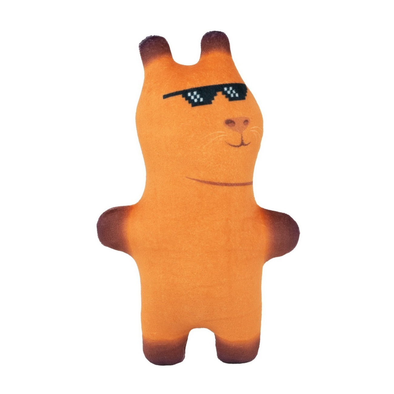 Мягкая игрушка СмолТойс Капибара Милашик в солнечных очках 25 см 6671/КЧ-2/25