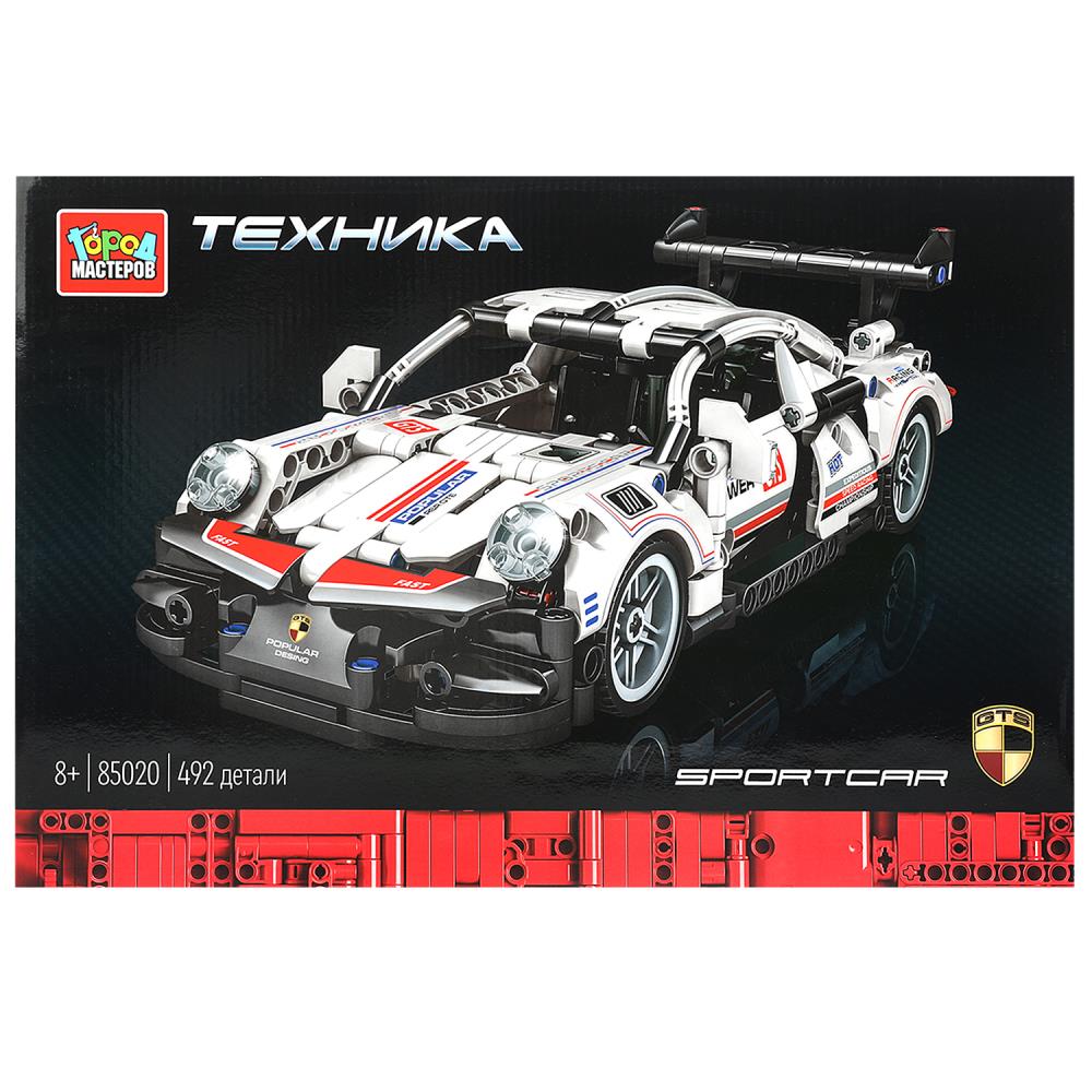 Конструктор "Суперкар" (инерция) 492 дет. Город Мастеров 85020-ZH