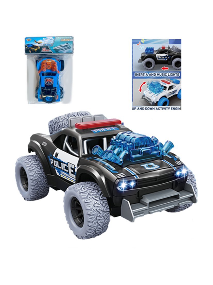 Полицейская машина инерционная, свет/звук Наша Игрушка M1582-29