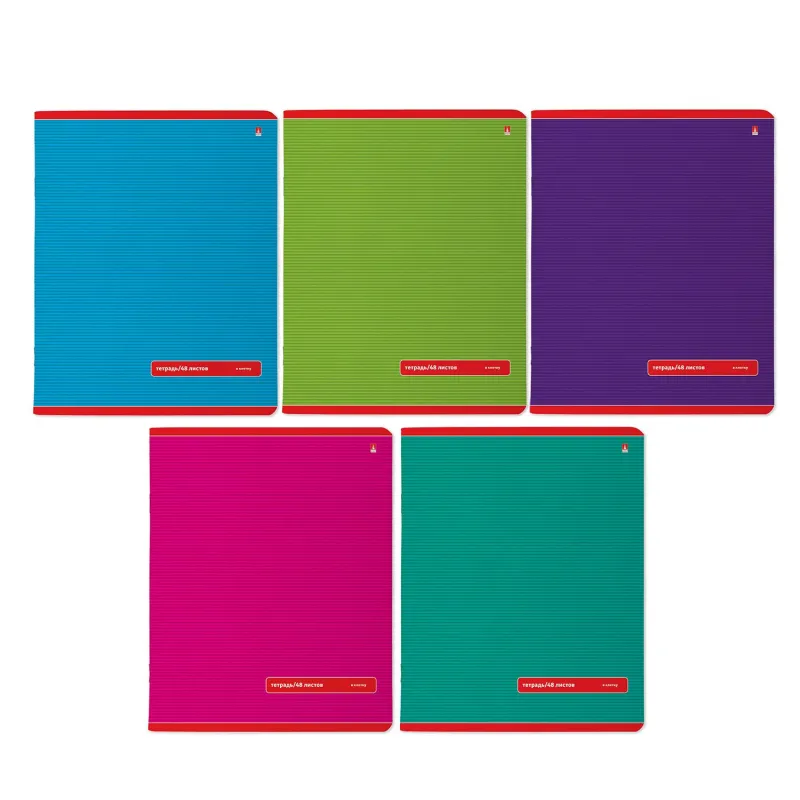 Тетрадь общая А5,48л,клетка,скреп, классика, 10шт/уп,7-48-899/1-10 Альт 1734794