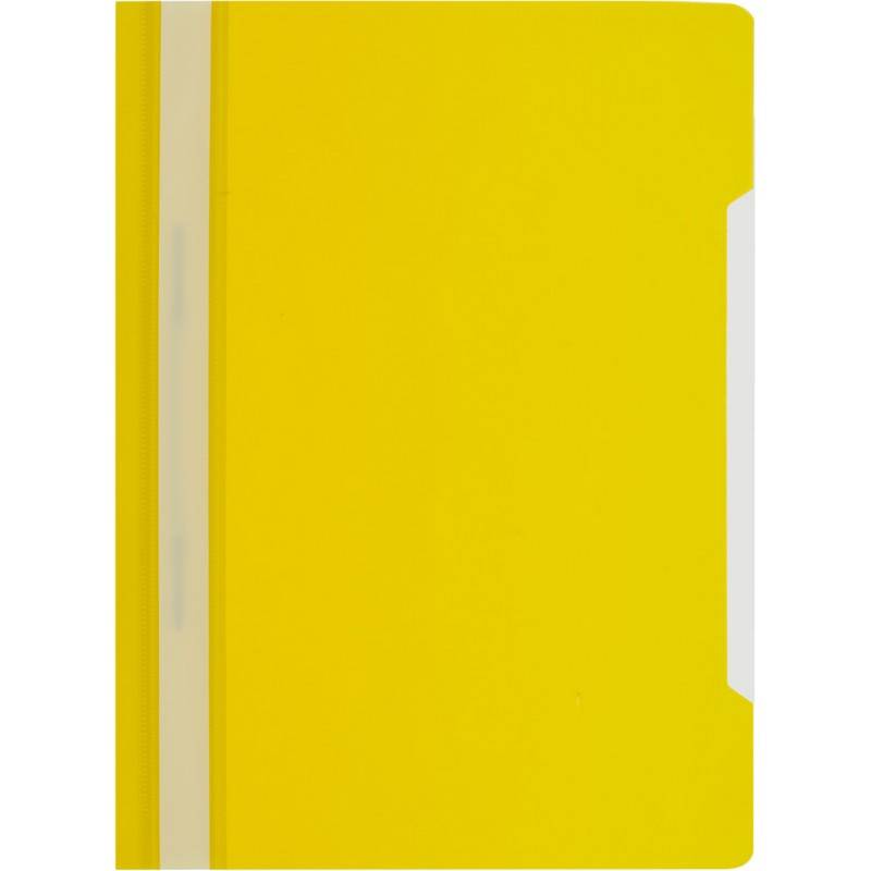 Папка-скоросшиватель A4 Attache Economy 100/120, желтый, 10шт/уп 993236