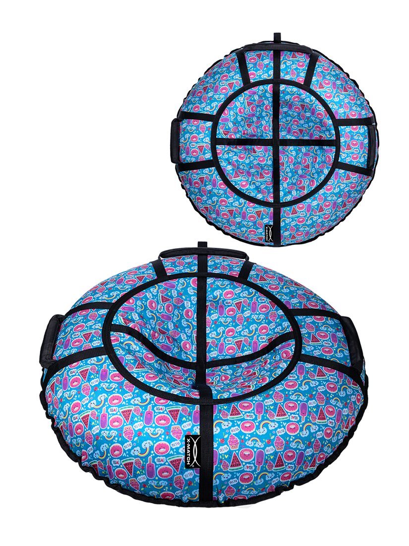 Тюбинг X-Match Люкс Pro S Десерт 100см во9197-2