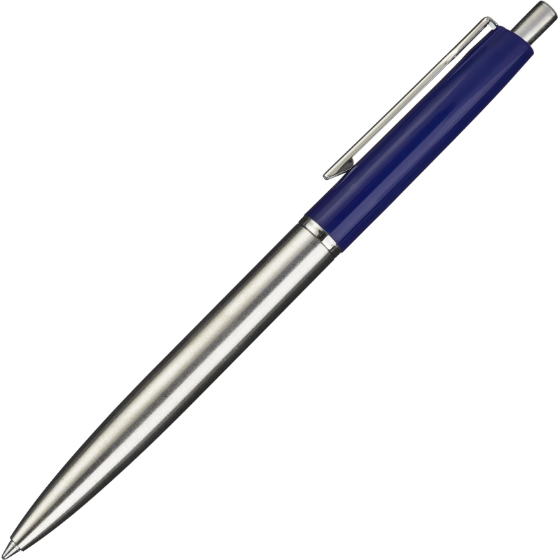 Ручка шариковая автомат. Комус синяя, синие чернила 0,5 мм 477748