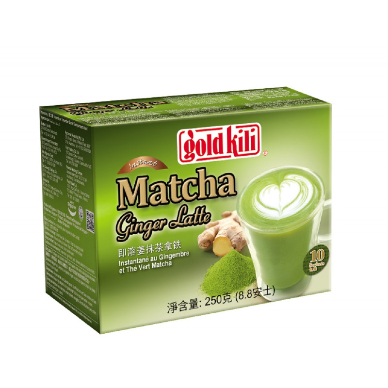 Чай Gold Kili Имбирный напиток латте Матча, быстрорастворимый, 10саше/ув 1241044