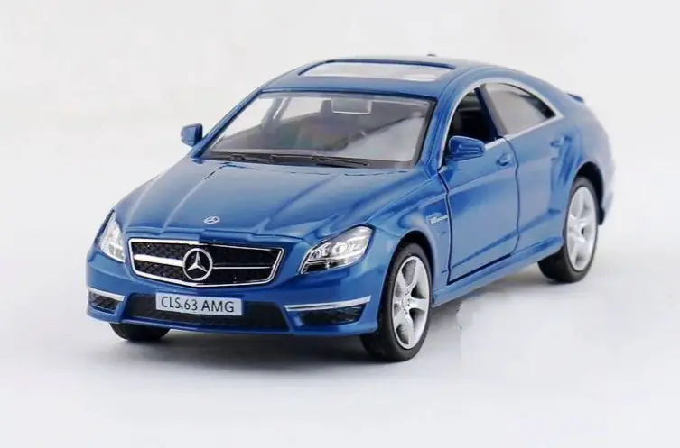 Машина металлическая RMZ City 1:32 Mercedes-Benz C63 AMG Coupe 2019 синий 554987BLU