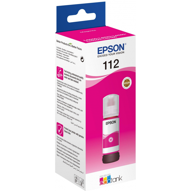 Чернила Epson T06C34A C13T06C34A пурпурный для L15150/L15160 1363188