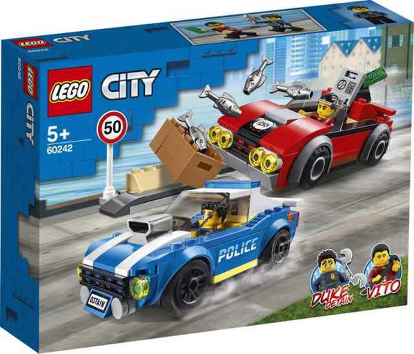 Конструктор "Арест на шоссе" Lego City (Лего Город) 60242-L