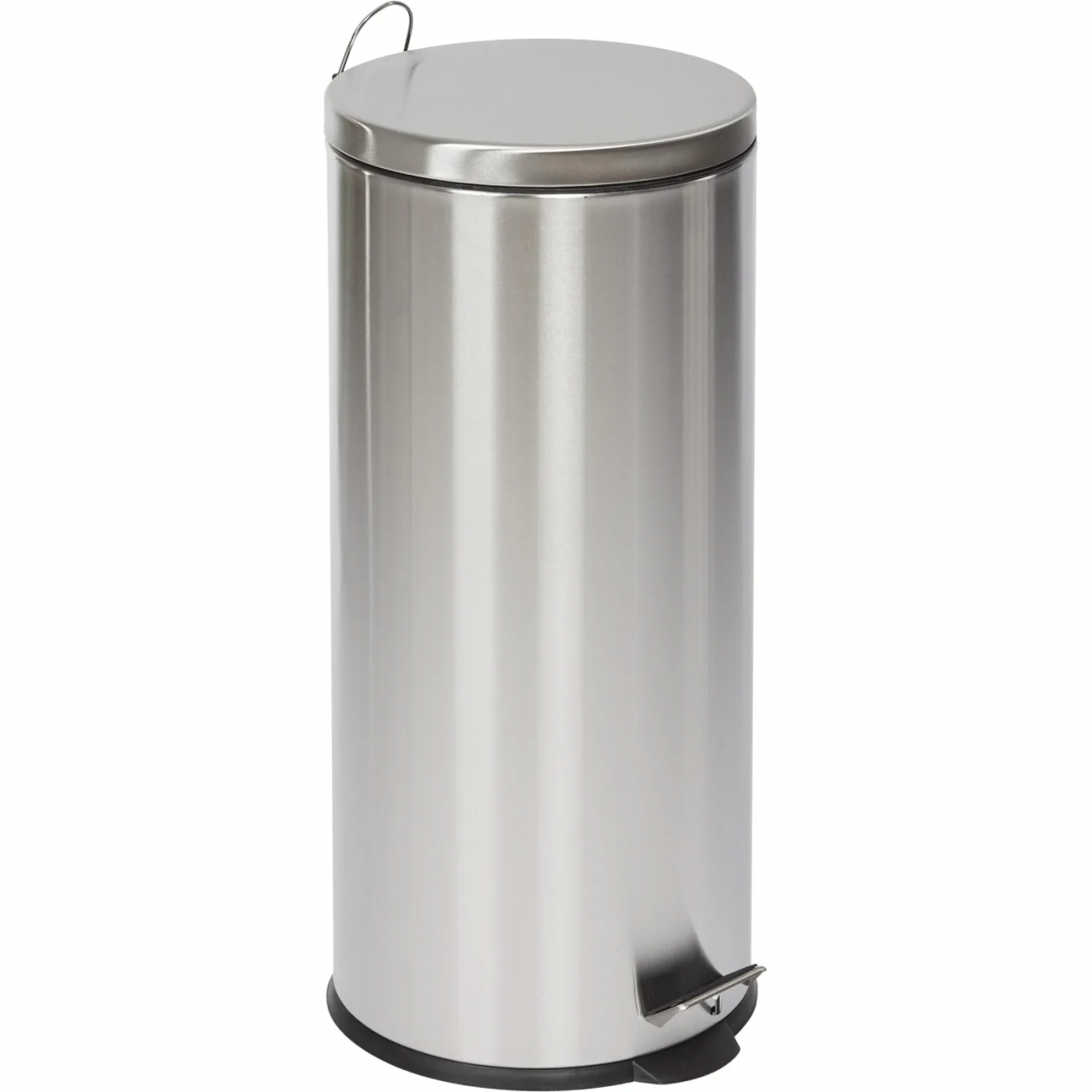 Ведро мусорное с педалью и доводчиком Luscan 30 л, матовое, нерж сталь 1744794