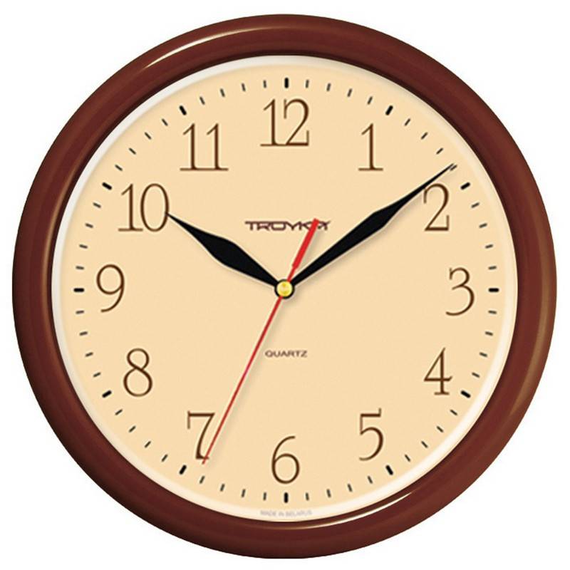 Часы настенные Troyka 21234287 (24.5х24.5х3.6 см) 639124