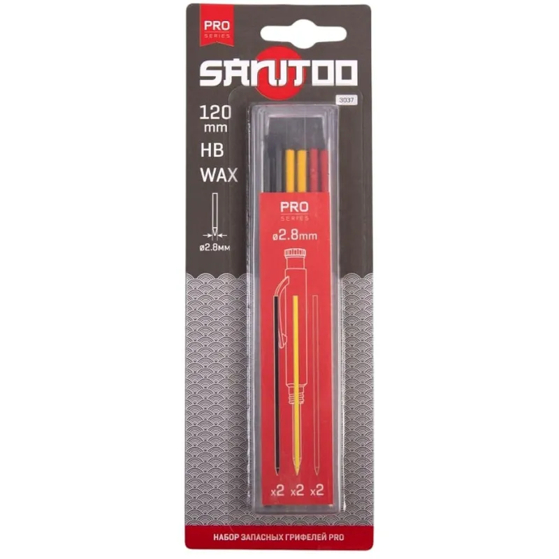 Набор запасных грифелей SANITOO PRO, 6 шт 2168544