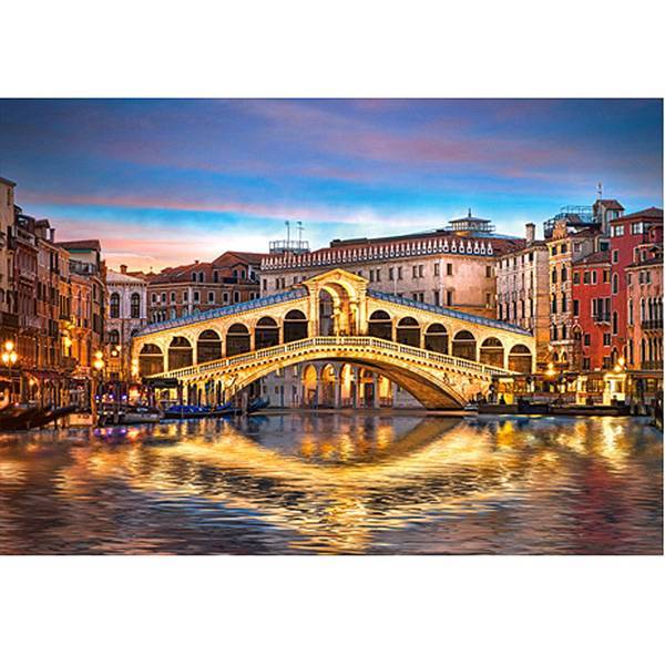 Пазл Мост Риальто. Венеция, 1000 деталей CastorLand C-104215 Р96290