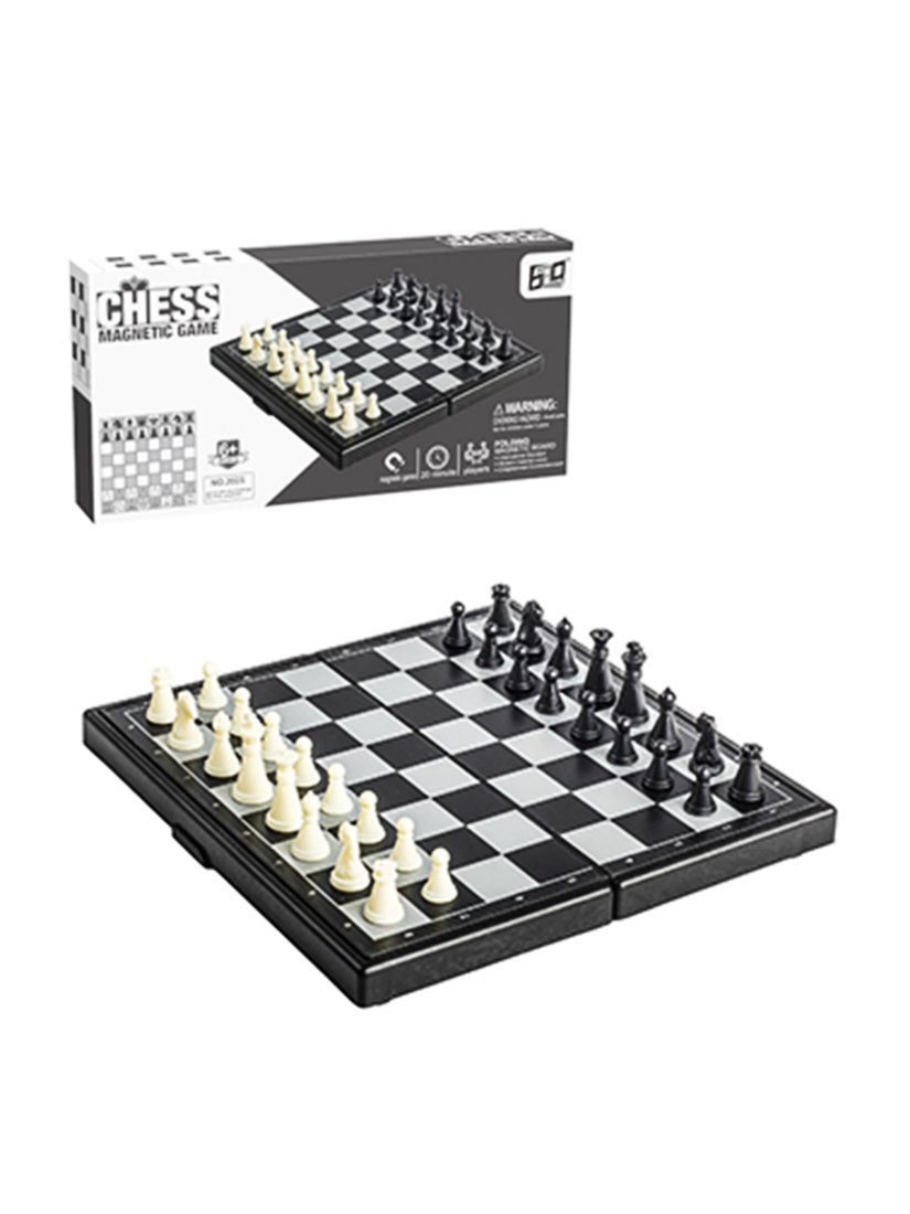 Настольная игра Шахматы магнитные, игровое поле 19х19,5х1,5см Наша Игрушка 2021