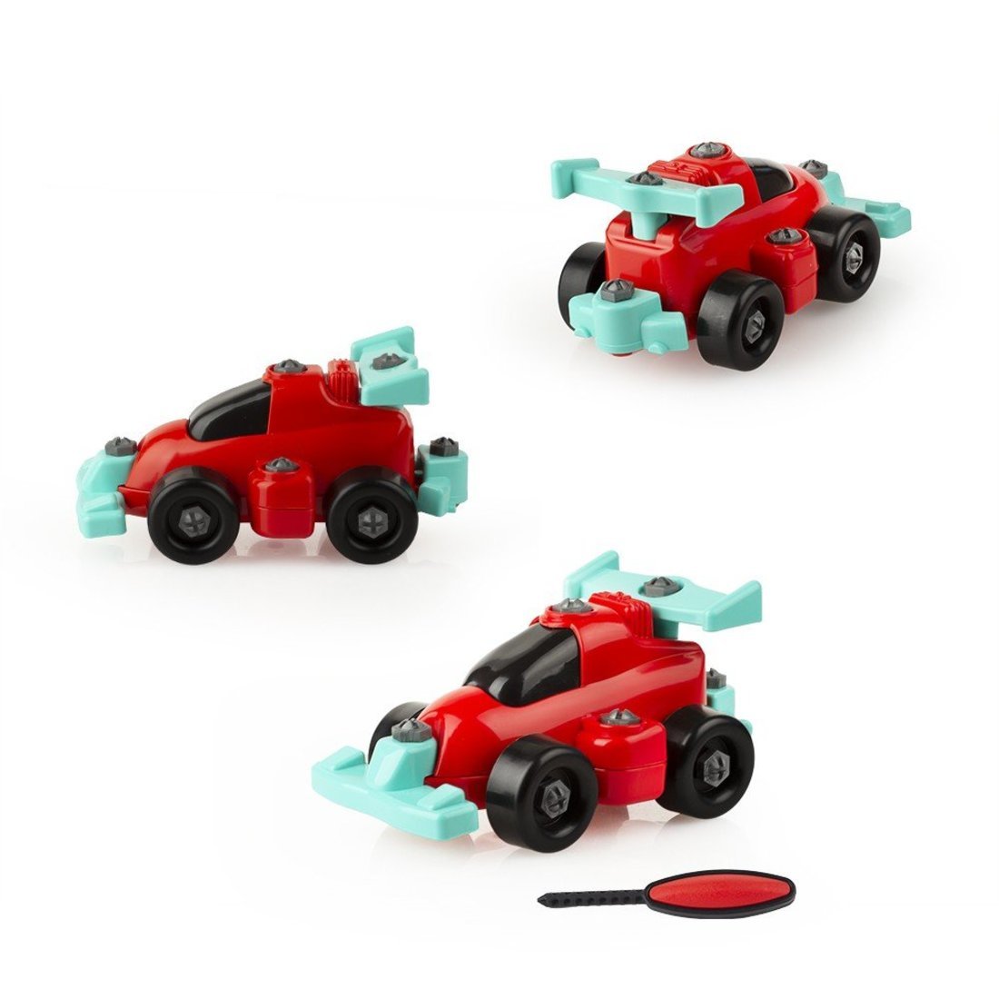 Конструктор Суперкар Макс (25 дет., отвёртка), 20,5 см Совтехстром У1046