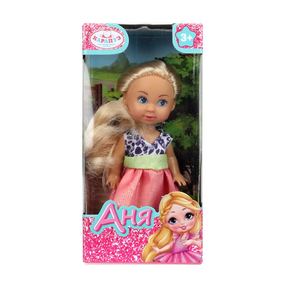 Кукла Аня 12 см. нарядная Карапуз ANNA-BF18-BB (24) (120) (120)