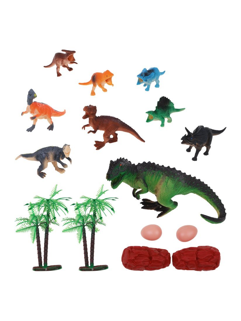 Игр. набор Парк динозавров, 15 предм. Наша Игрушка QD-673