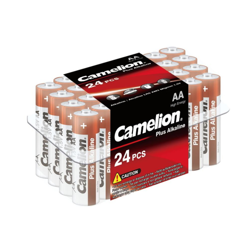 Батарейки Camelion AA/LR 6 Plus Alkaline PB-24 1.5В (24 шт в уп.) 1568794 6752