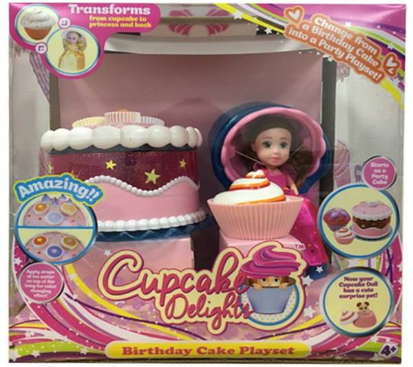 Cupcake Surprise "Набор Чайная вечеринка с Куклой" (в асс) игрушка EMWAY 1136