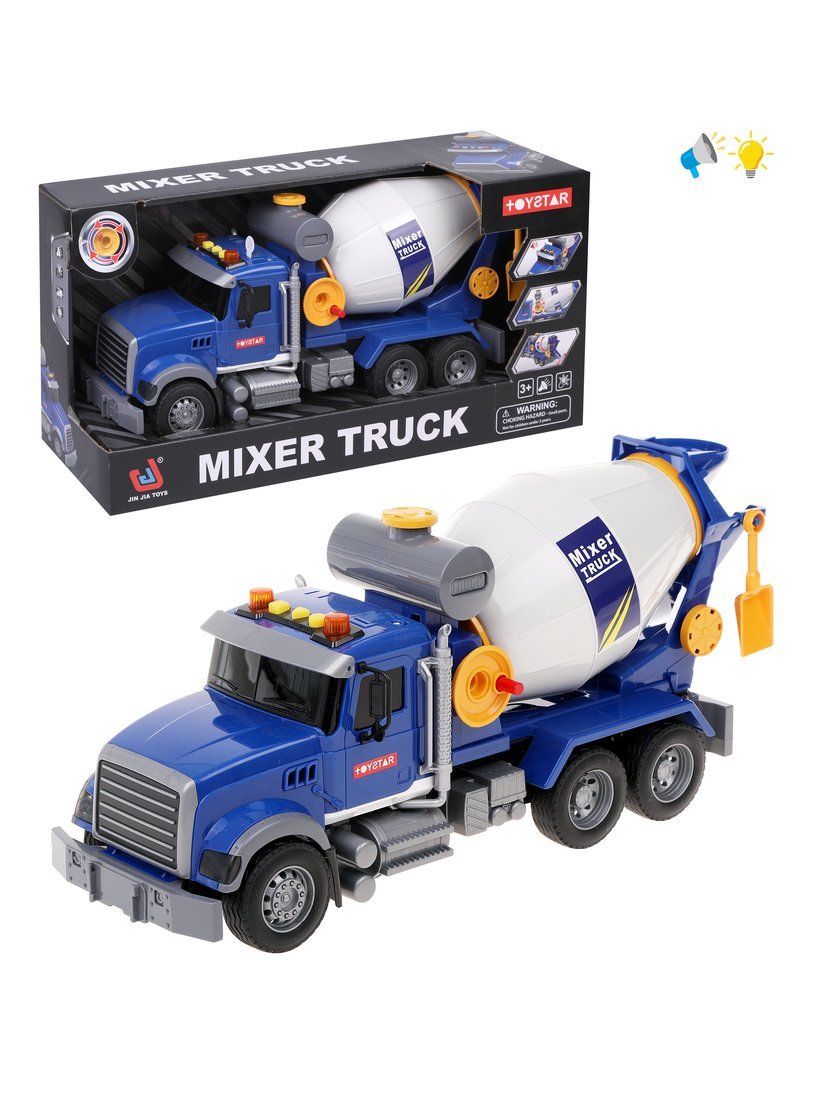 Бетоновоз инерц. свет/звук Наша Игрушка 666-52P