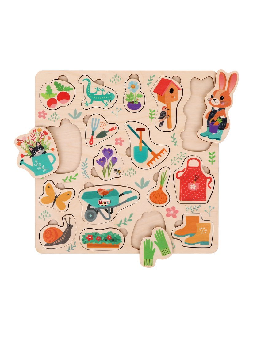 Вкладыши "Весенний сад",17 деталей Mapacha 962093