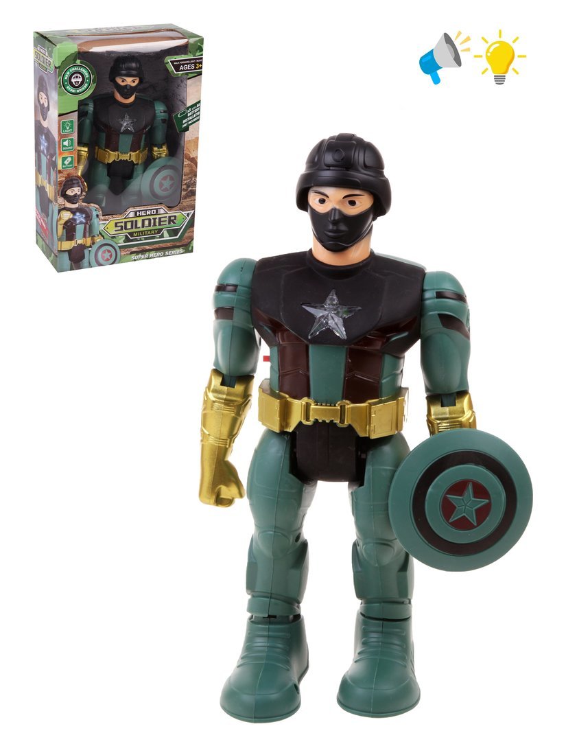 Робот электрифицированный, свет/звук Наша Игрушка EJ701