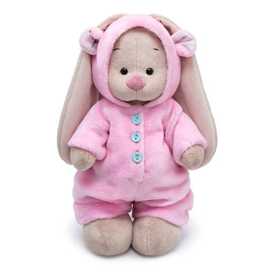 Мягкая игрушка Зайка Ми в меховом комбинезоне (большой) Budi Basa StM-341