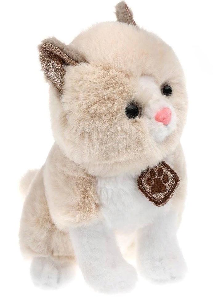 Мягкая игрушка Котенок Пушок, 20 см. Fluffy Family 681807