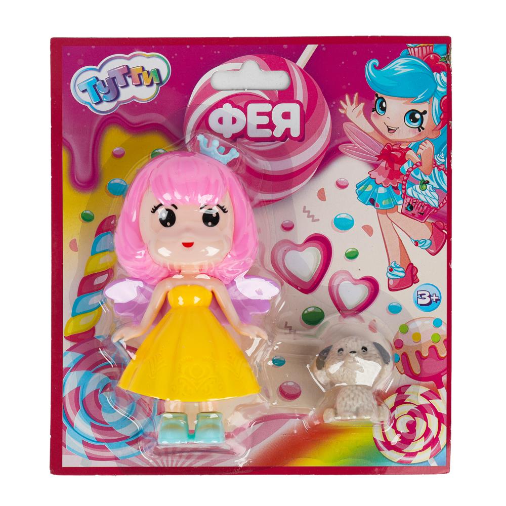 Кукла фея 11 см. с питомцем, Тутти Тутти TD-PET-01-BB