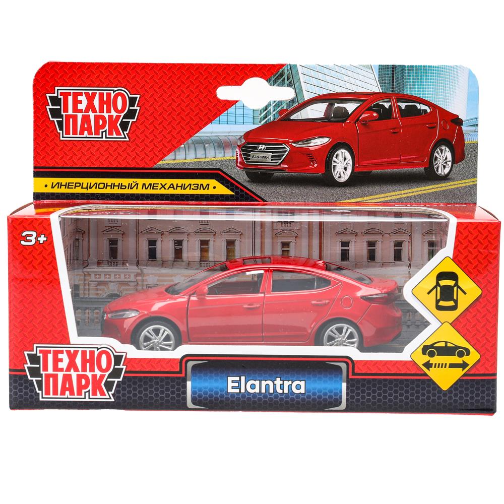 Машина металлическая Хюндай Элентра, инерция, 11,4 см. Технопарк 67701R