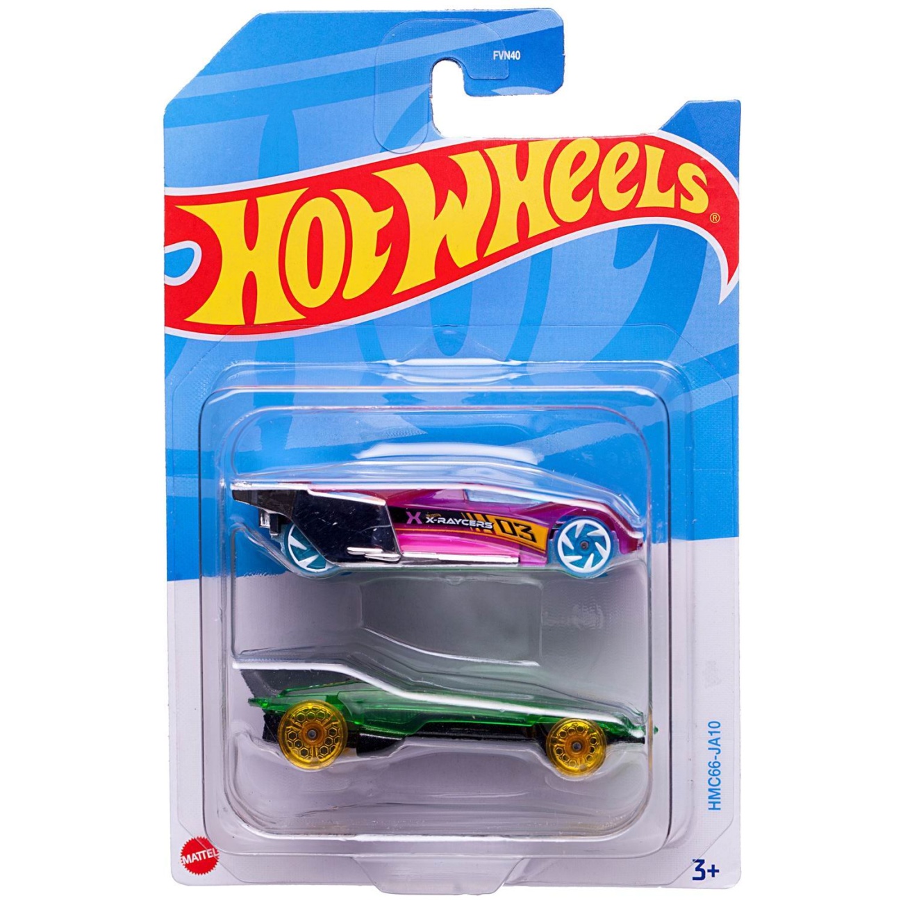 Набор машинок Mattel Hot Wheels упаковка из 2-х штук №23 FVN40/23
