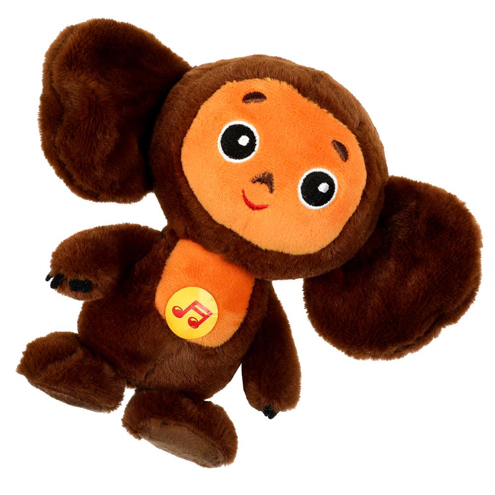 Игрушка мягкая Союзмультфильм Чебурашка мягкий 17 см. муз. чип, Мульти-пульти M90012-17 (24)