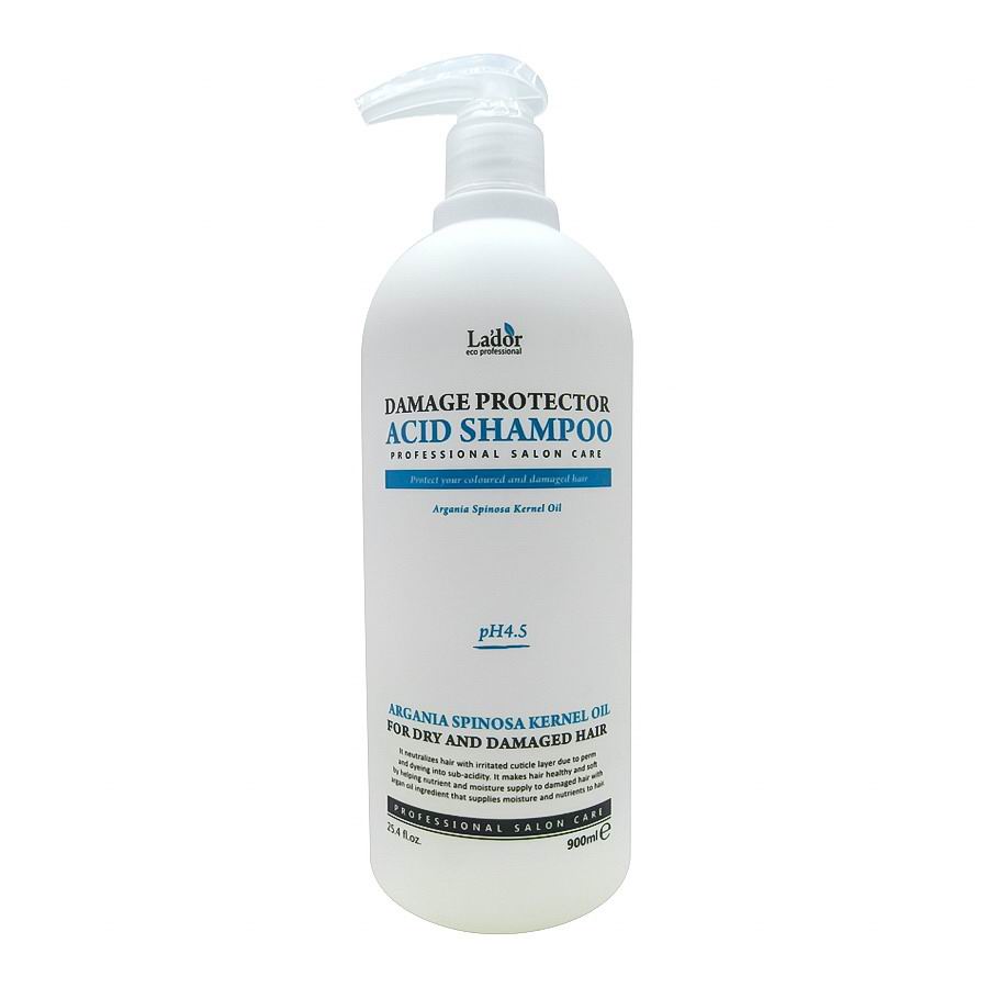 Шампунь La dor Damage Protector Acid Shampoo с аргановым маслом 900мл 8809500810926