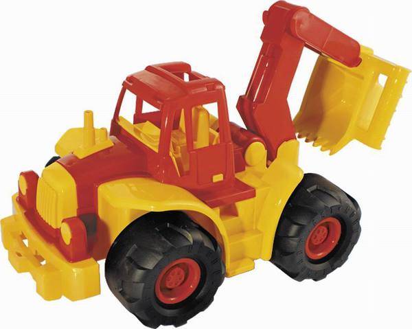 Трактор "Богатырь мини" с ковшом, игрушка 35 см Нордпласт Н-298