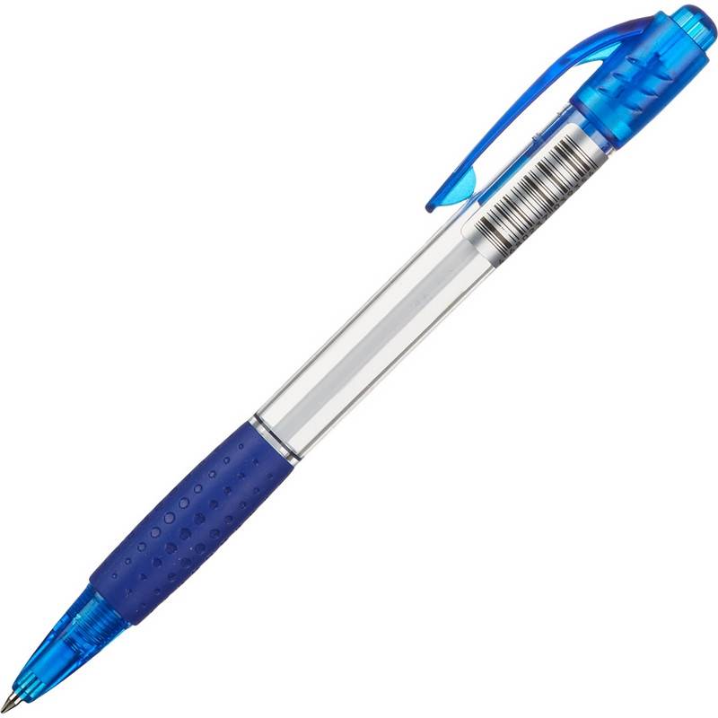 Ручка шариковая автоматическая Attache Happy синяя (толщина линии 0.5 мм) 563886