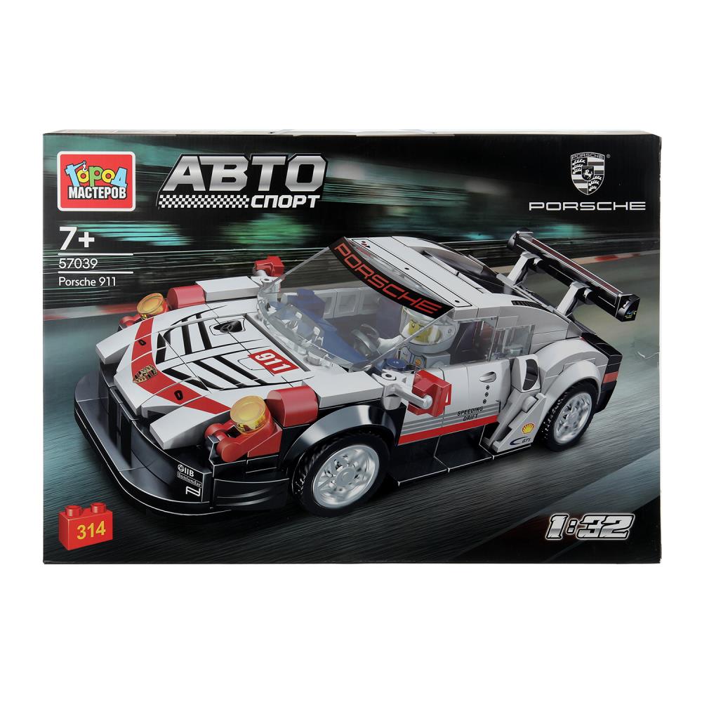 Конструктор Суперкар Порше, 314 дет. Город Мастеров 57039-YD
