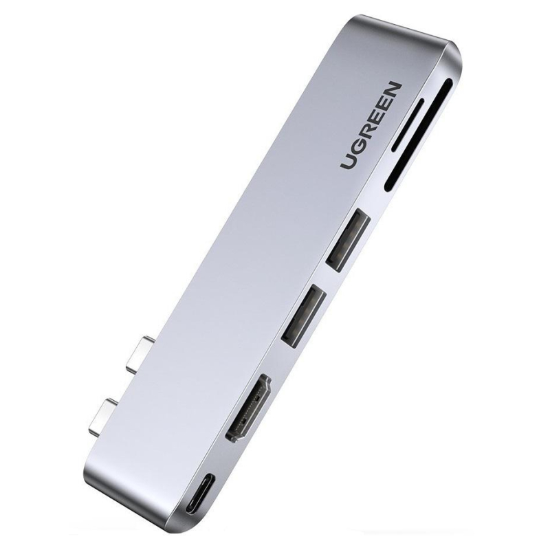 Разветвитель USB UGREEN для MacBook, 3 x USB 3.0, HDMI, SD/TF(80856) 1602451