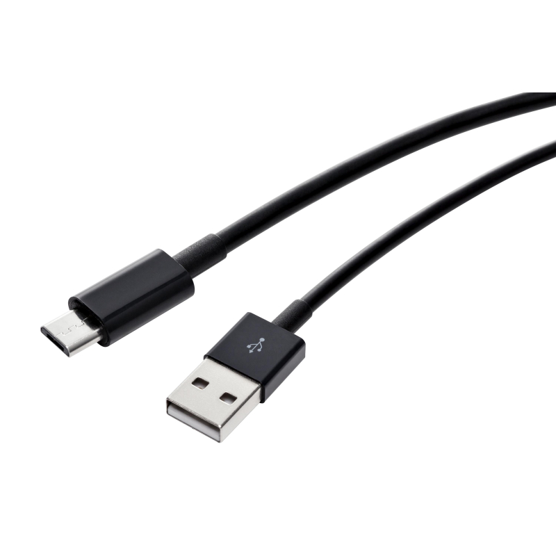 Кабель USB 2.0 - MicroUSB, М/М, 2 м, Red Line, чер, УТ000009511 1636188