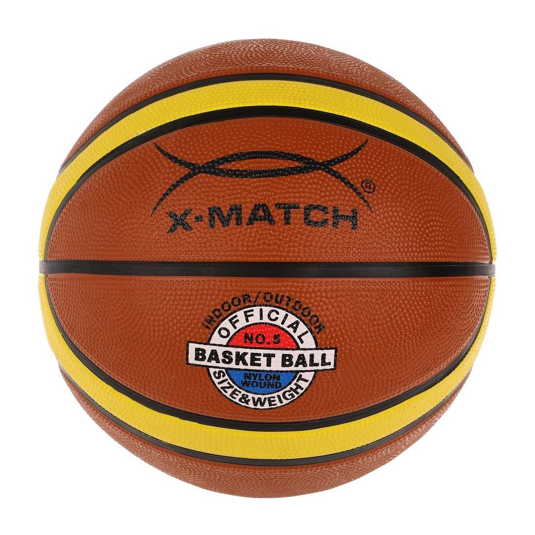 Мяч баскетбольный Х-Маtch, размер 5, резина X-Match 56498