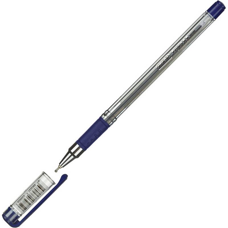 Ручка шариковая Attache Expert синяя (толщина линии 0.5 мм) 569015
