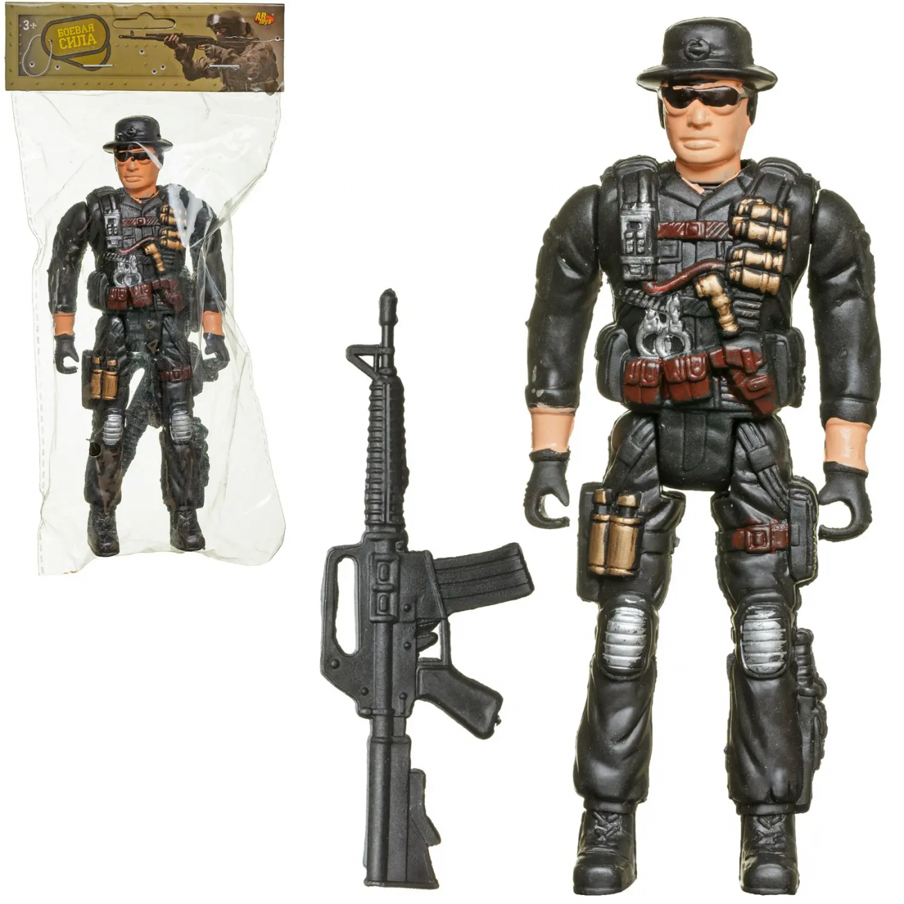 Фигурка солдата ABtoys Боевая сила 22см модель 2 PT-01446/модель2